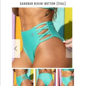 Born primitive high wasted swim suit bottoms
